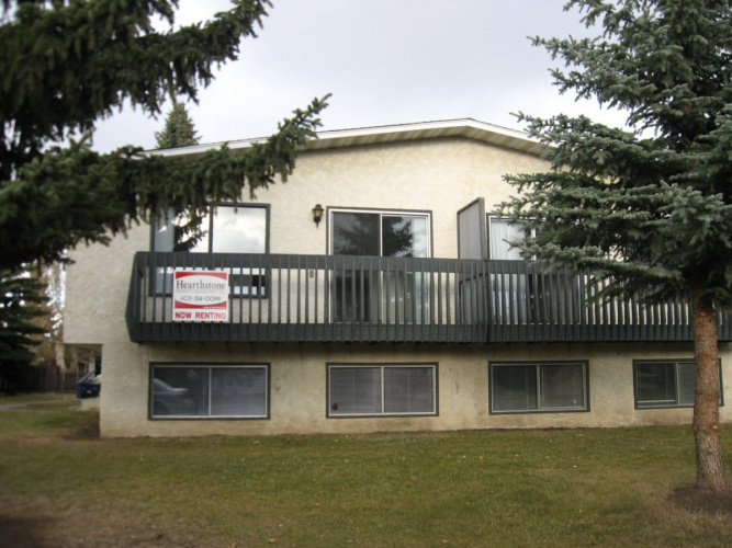 Red Deer Fourplex For Rent 2 Bedrooms 1.5 Bathrooms Price 925